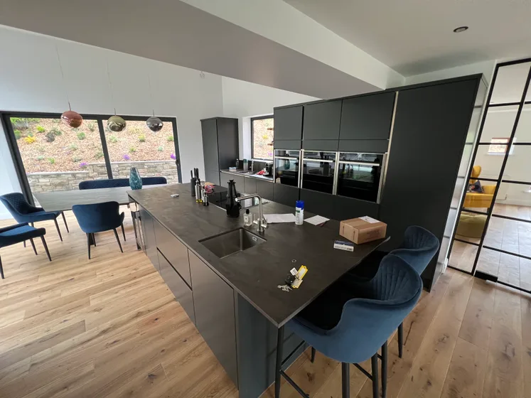 Kitchen and dining space