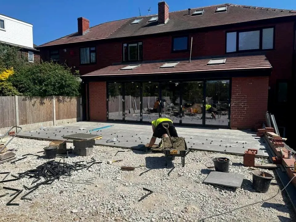 Paving installation